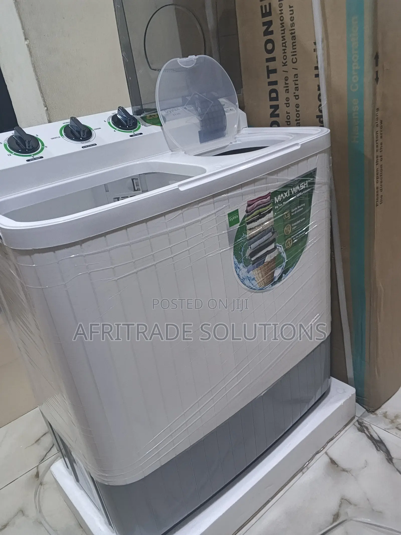 Syinix 8.5KG Washing Machine – Everyday Laundry Solution