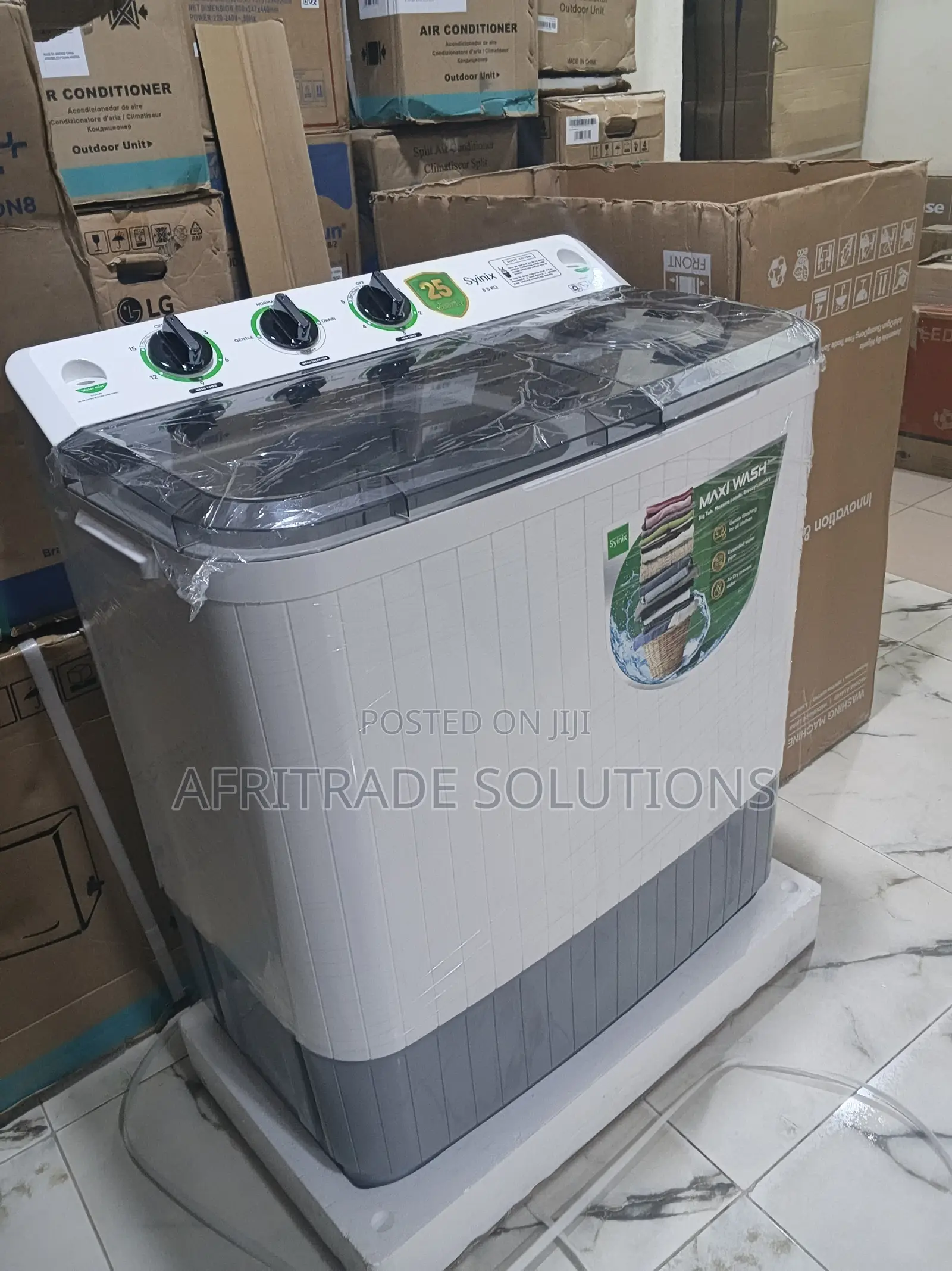 Syinix 8.5KG Washer – Efficient Water Saving Design