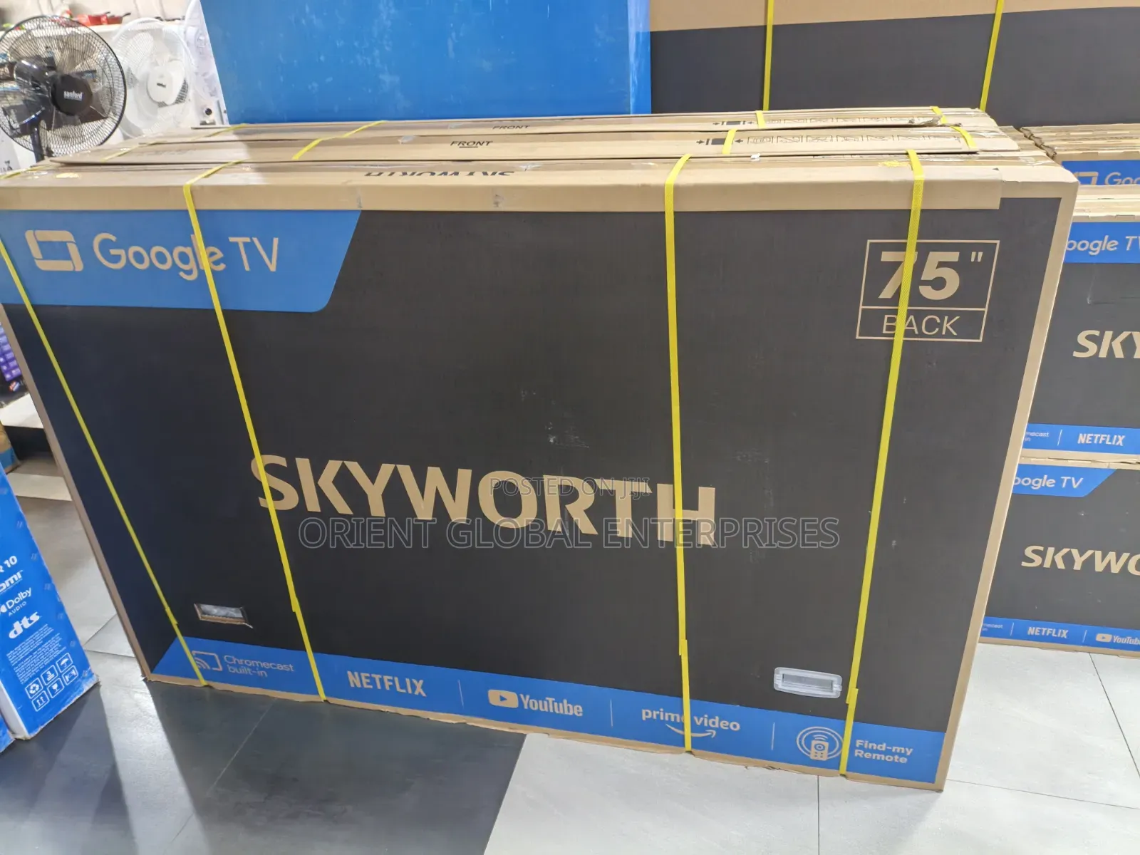 Skyworth 75 Inches Google Smart TV