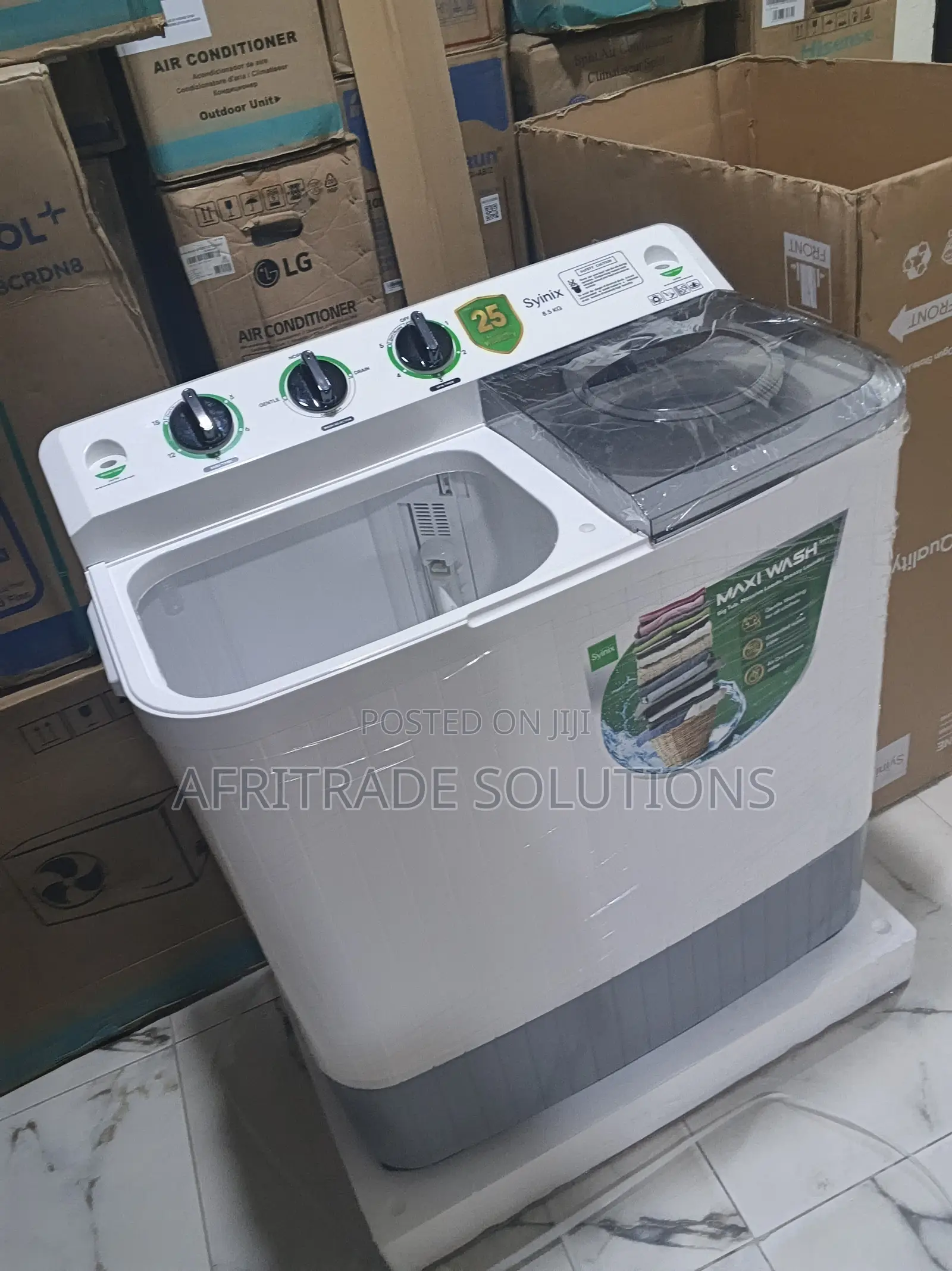 Syinix 8.5KG Manual Washing Machine – Smart Laundry Choice