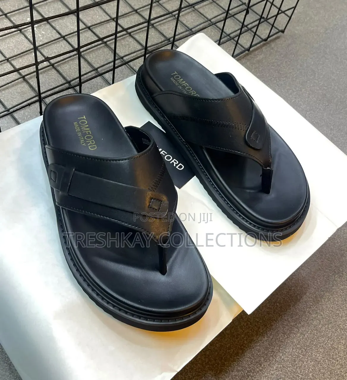 Quality Men's Palm Slippers