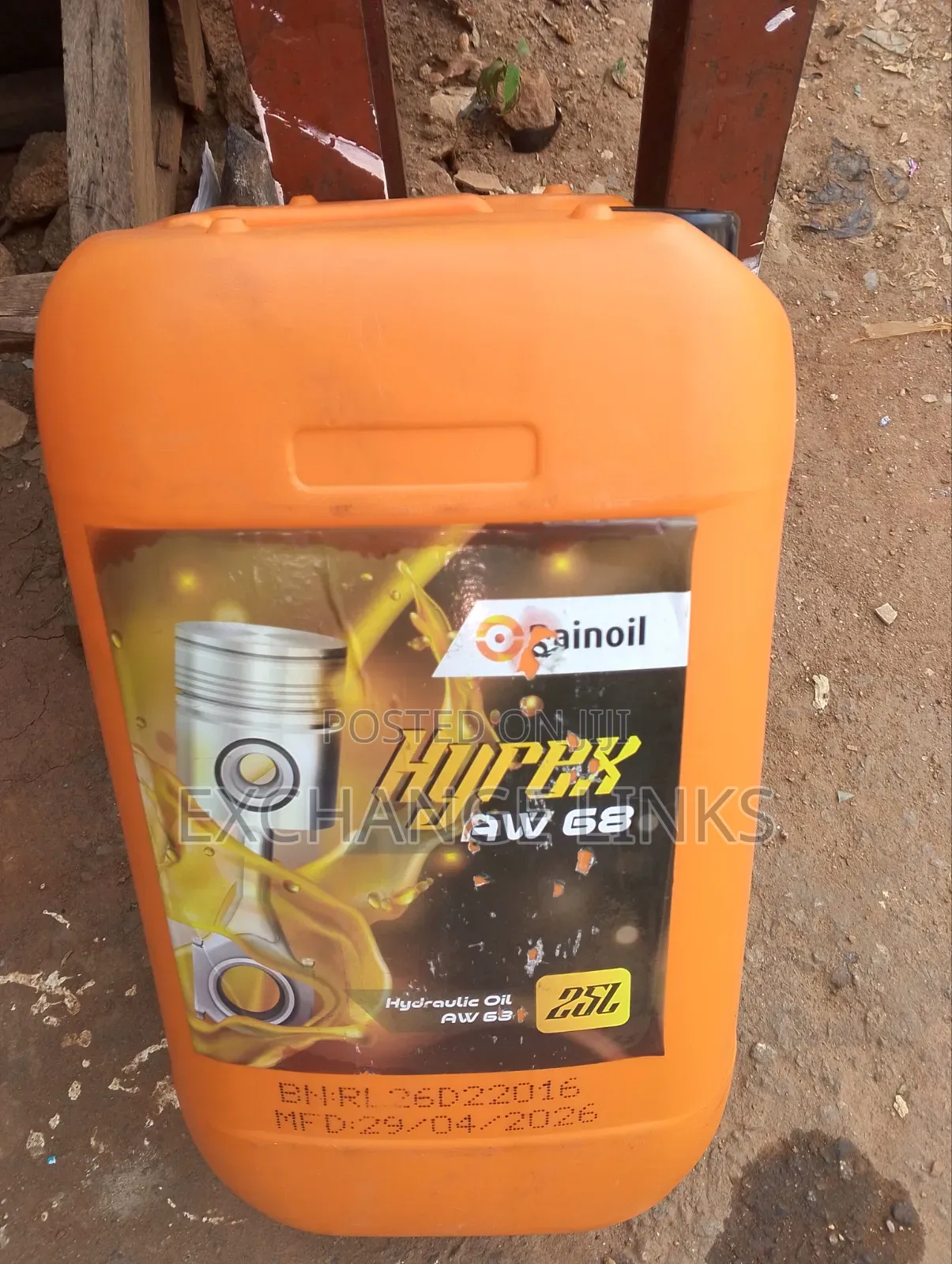 Rain Oil 25L Hydraulic Hyrex