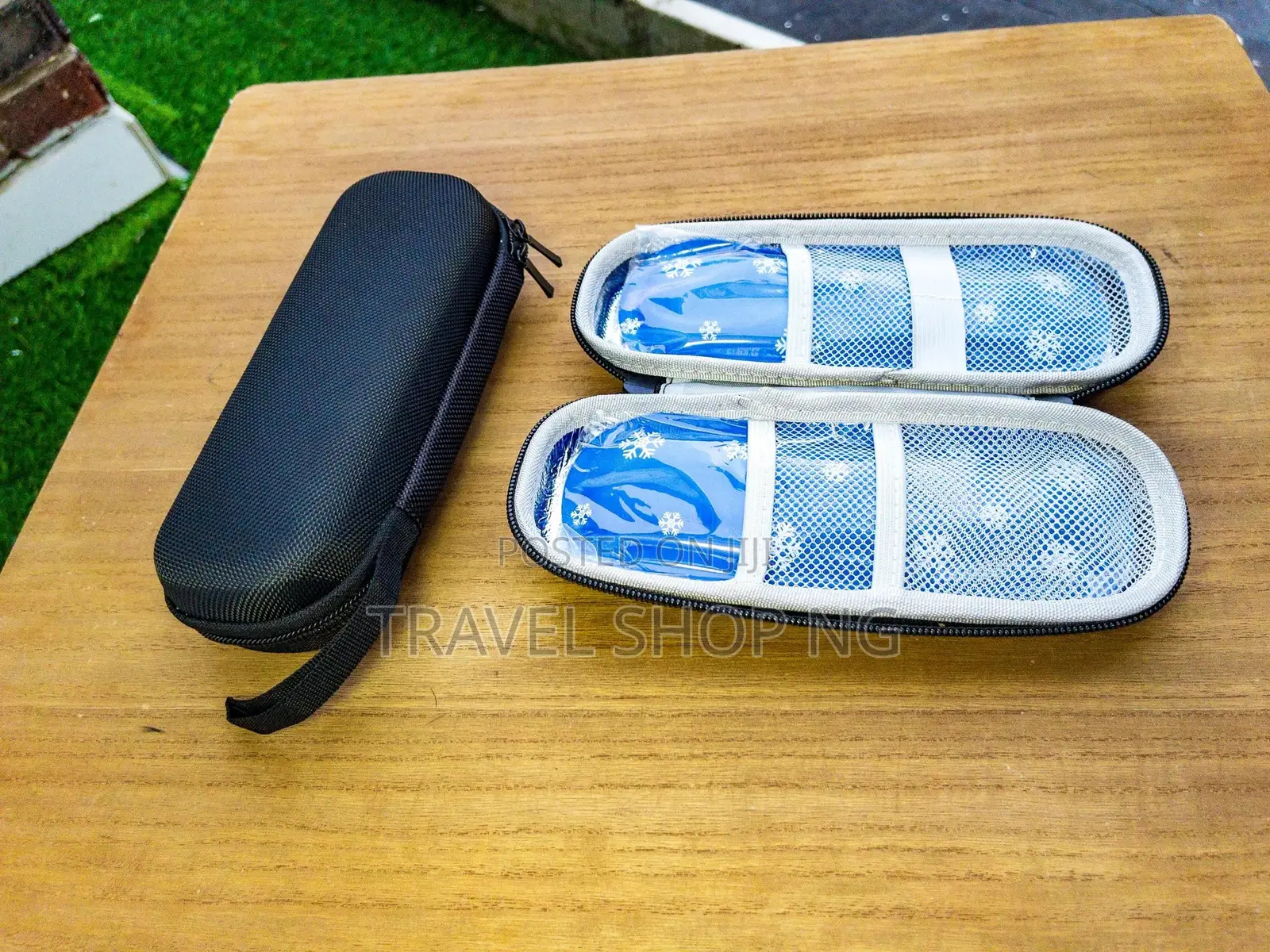 Insulin Travel Case With Ice Pack Temperature Display