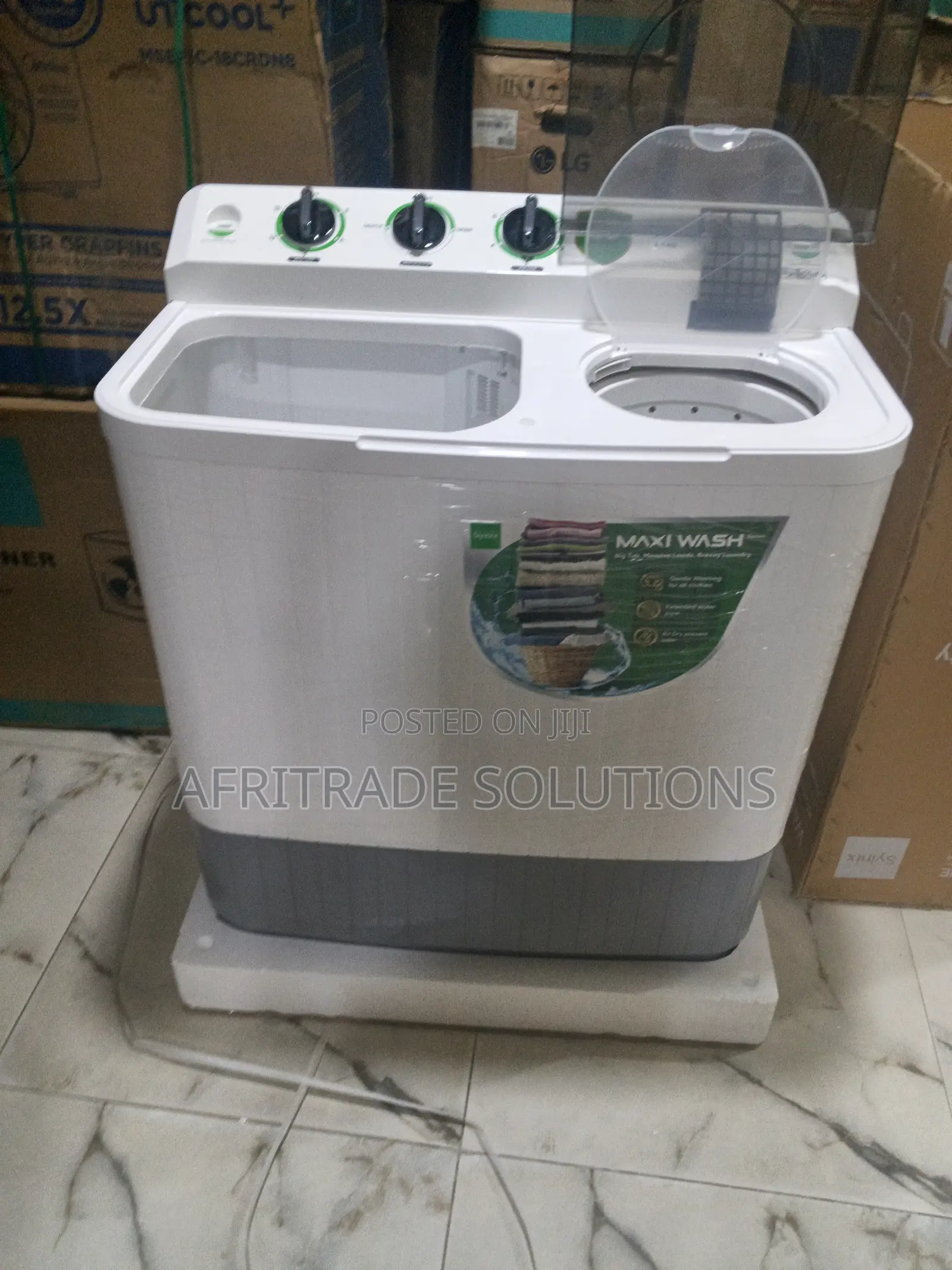 Syinix 8.5KG Twin Tub Washer – Easy Laundry Days