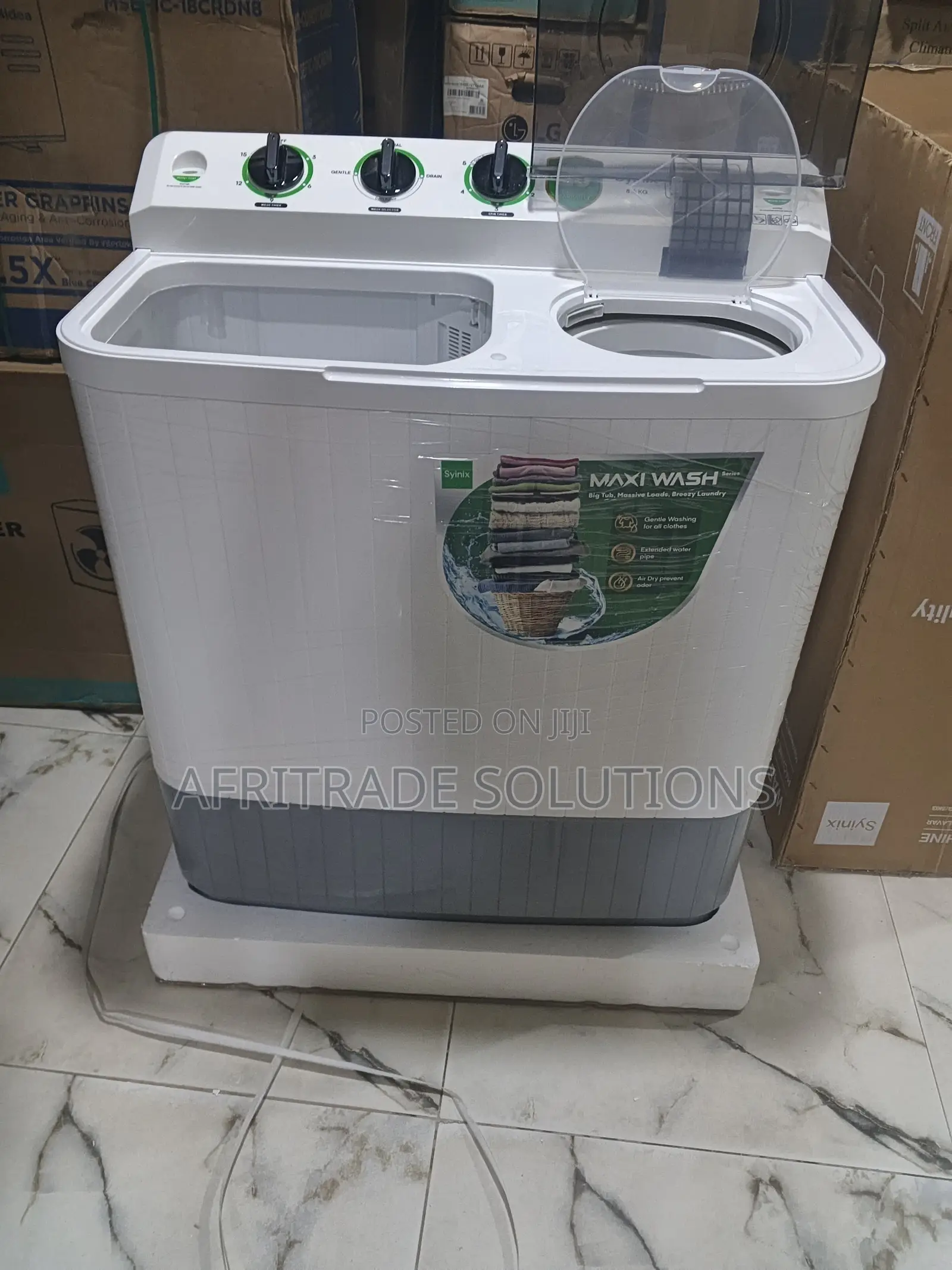 Syinix 8.5KG Manual Washing Machine – Reliable Everyday Use