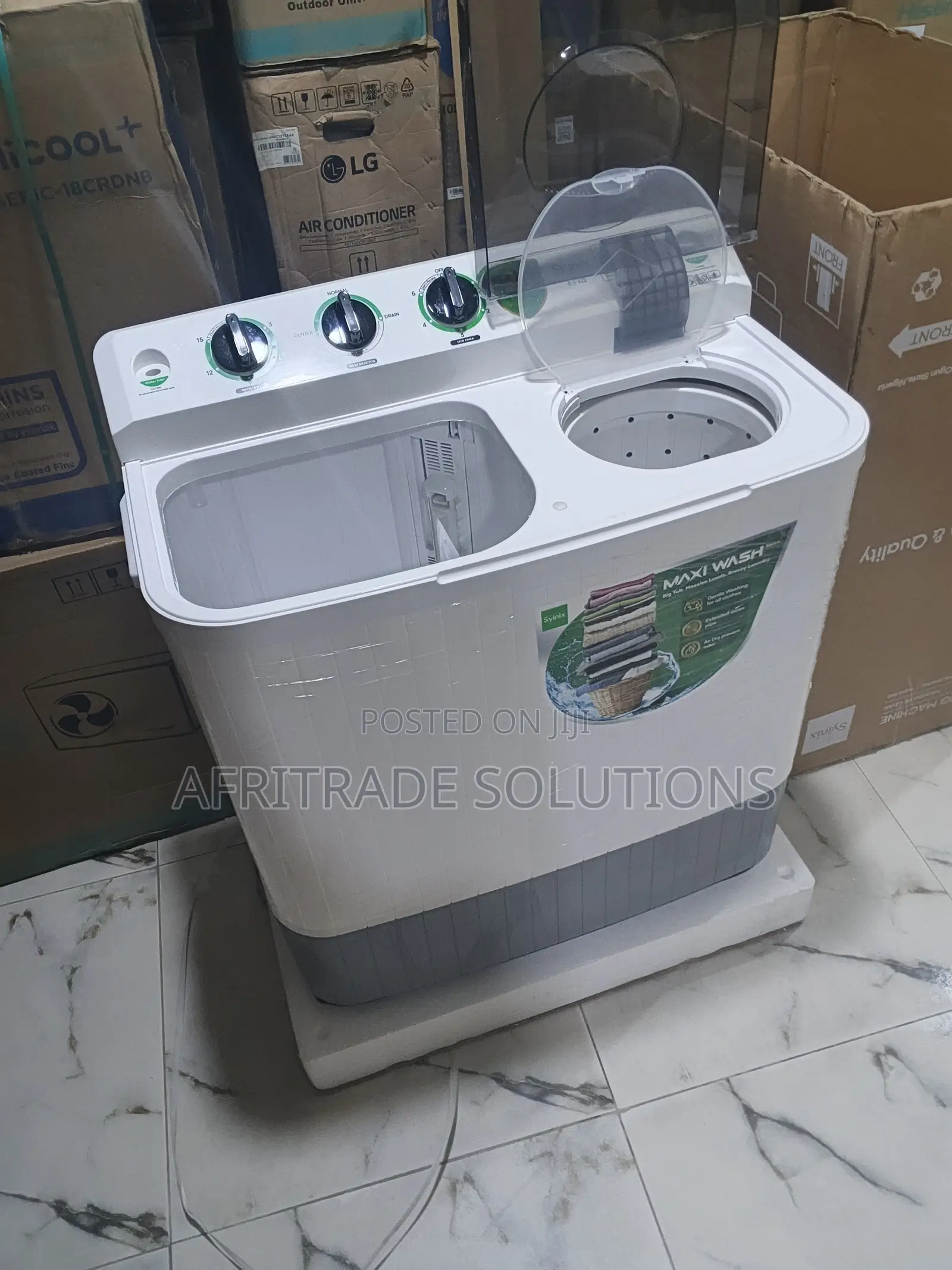 Syinix 8.5KG Manual Washing Machine – Reliable Everyday Use