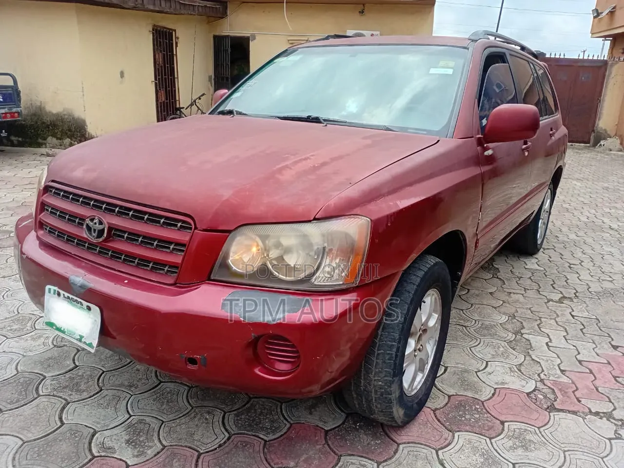 Toyota Highlander 2002 Red