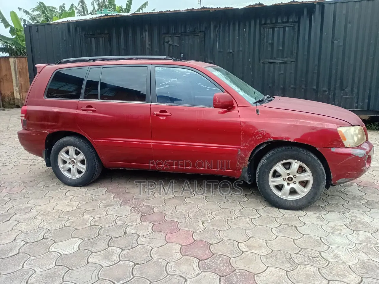 Toyota Highlander 2002 Red