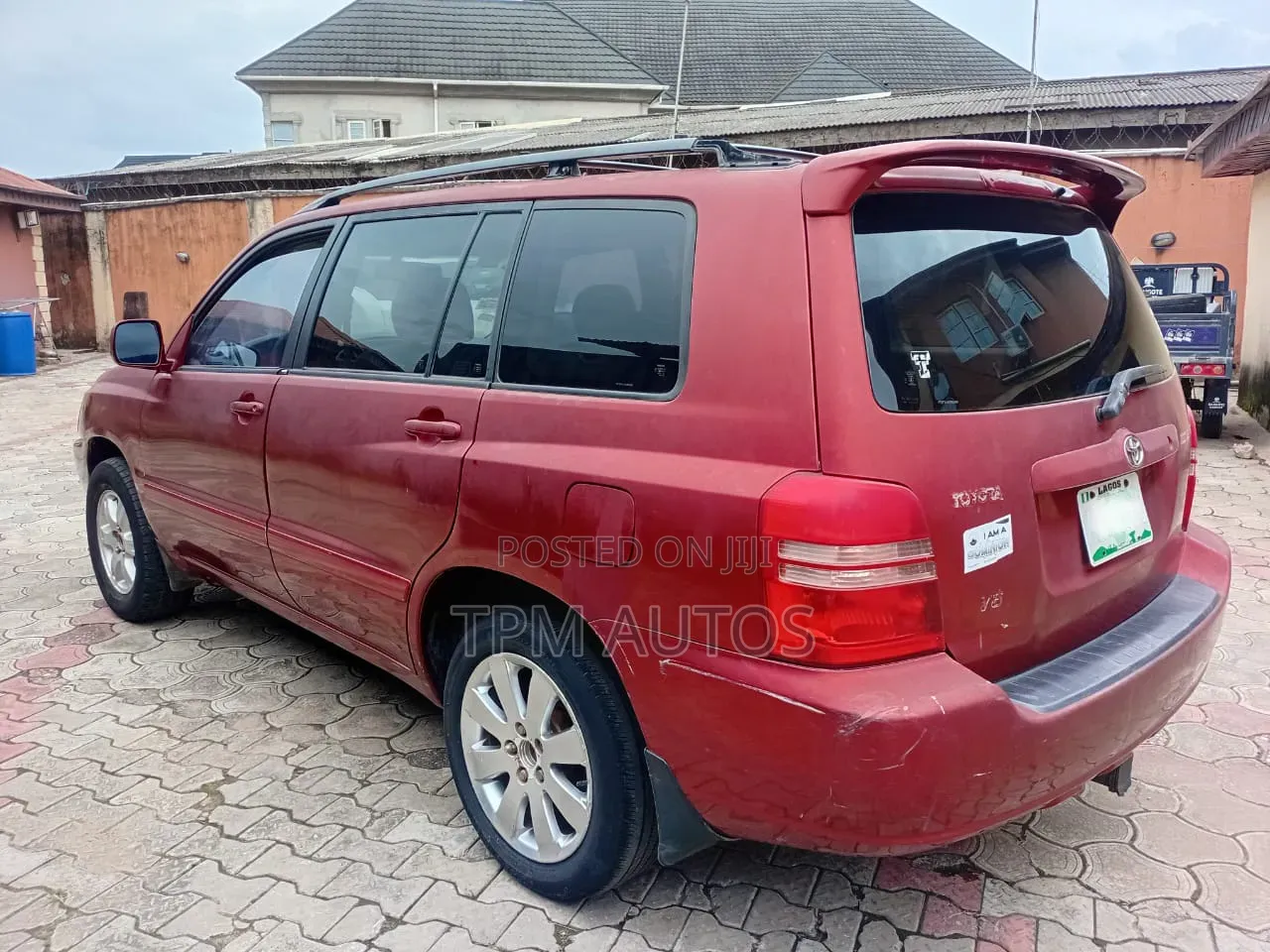 Toyota Highlander 2002 Red