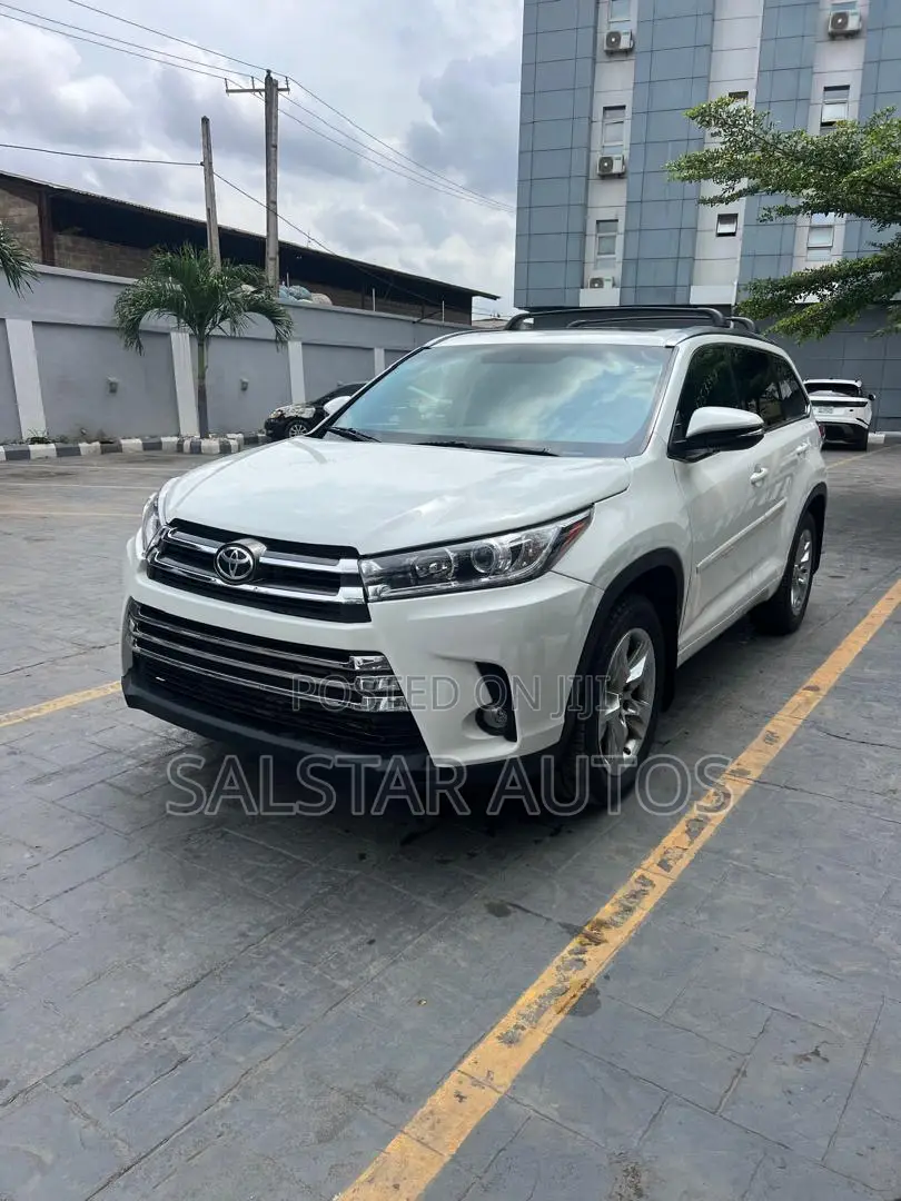 Toyota Highlander Limited V6 4x4 (3.5L 6cyl 6A) 2016 White