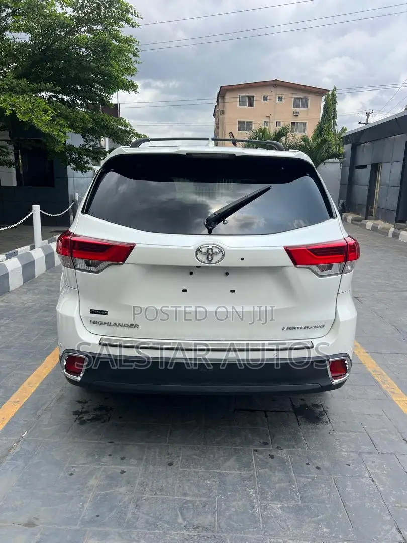 Toyota Highlander Limited V6 4x4 (3.5L 6cyl 6A) 2016 White