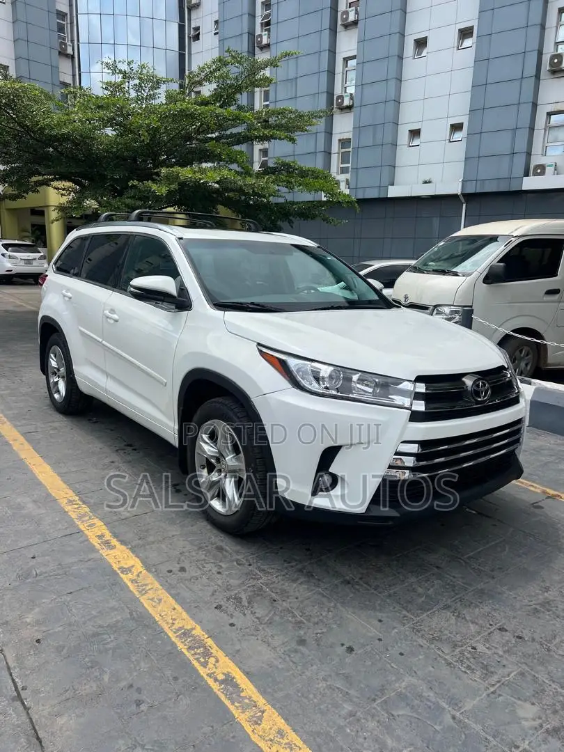 Toyota Highlander Limited V6 4x4 (3.5L 6cyl 6A) 2016 White