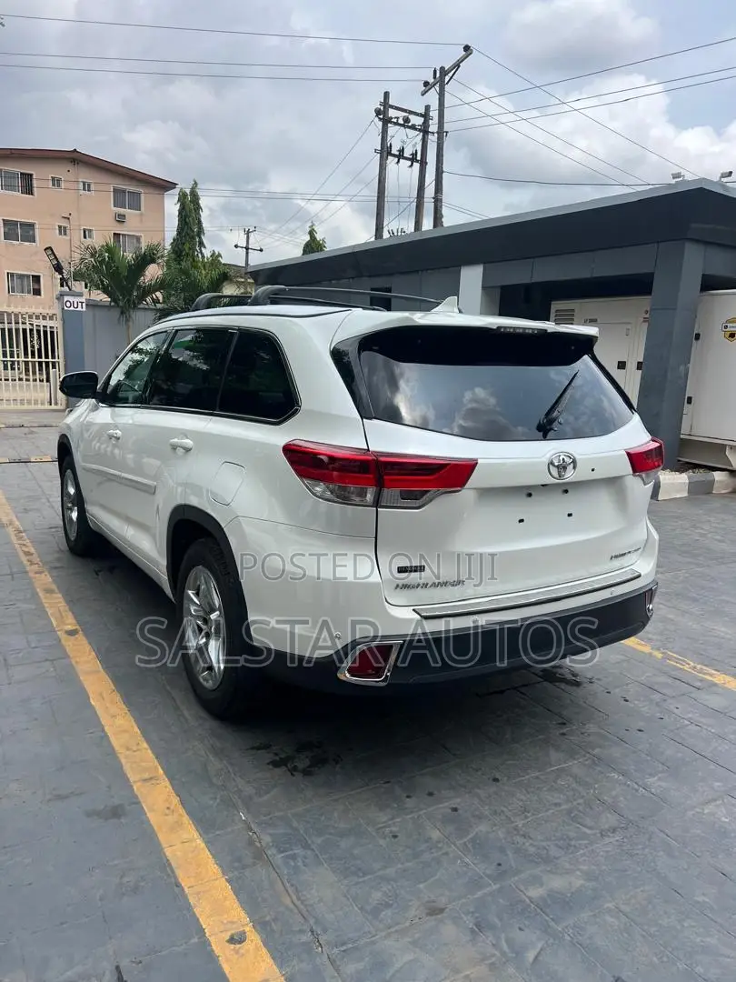 Toyota Highlander Limited V6 4x4 (3.5L 6cyl 6A) 2016 White