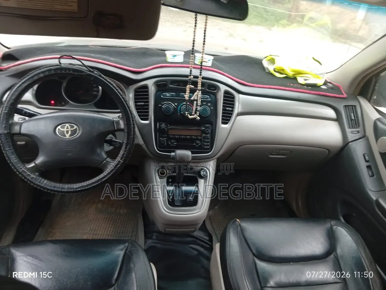 Toyota Highlander 2002 Black