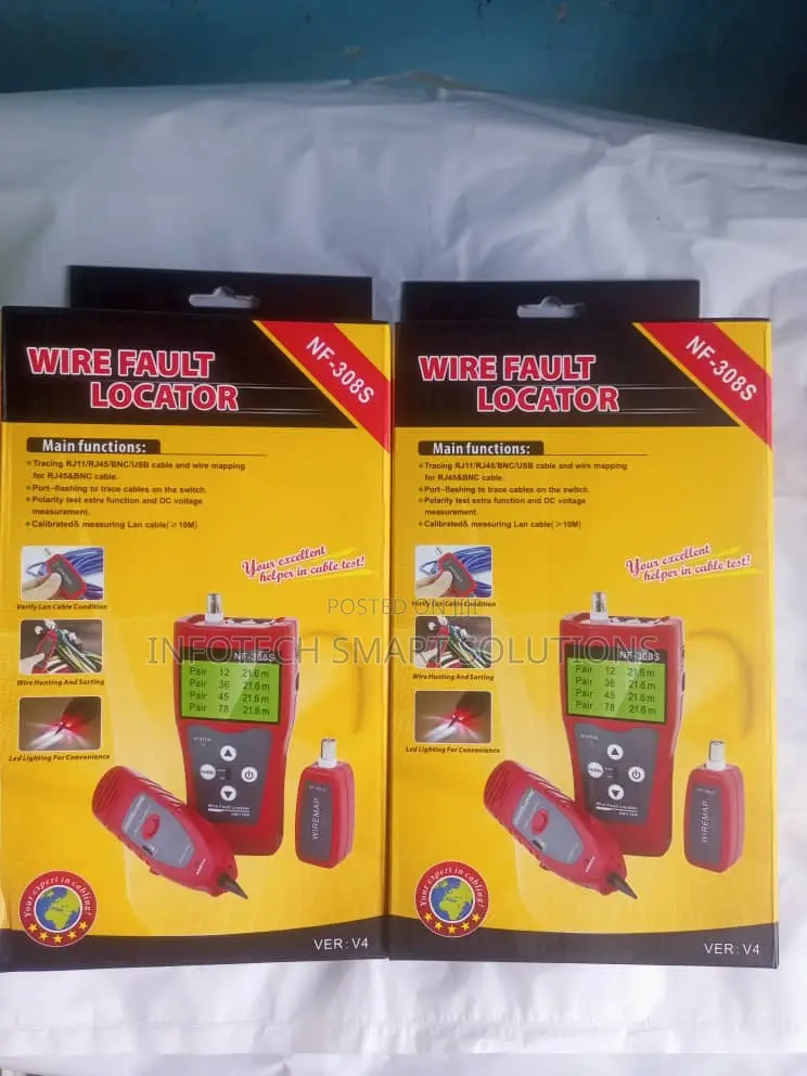 Wire Fault Locator | Network Cable Fault Finder