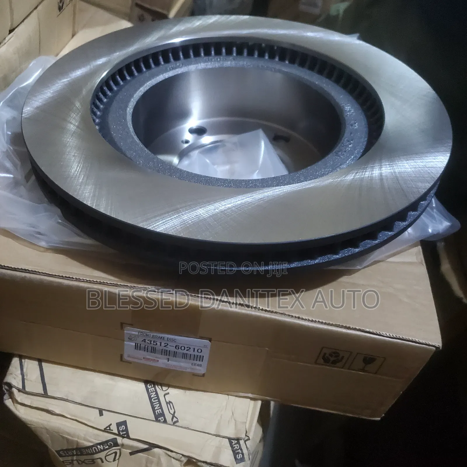 Front Brake Disc of Toyota Tundra and Sequoia 2010 to 2019