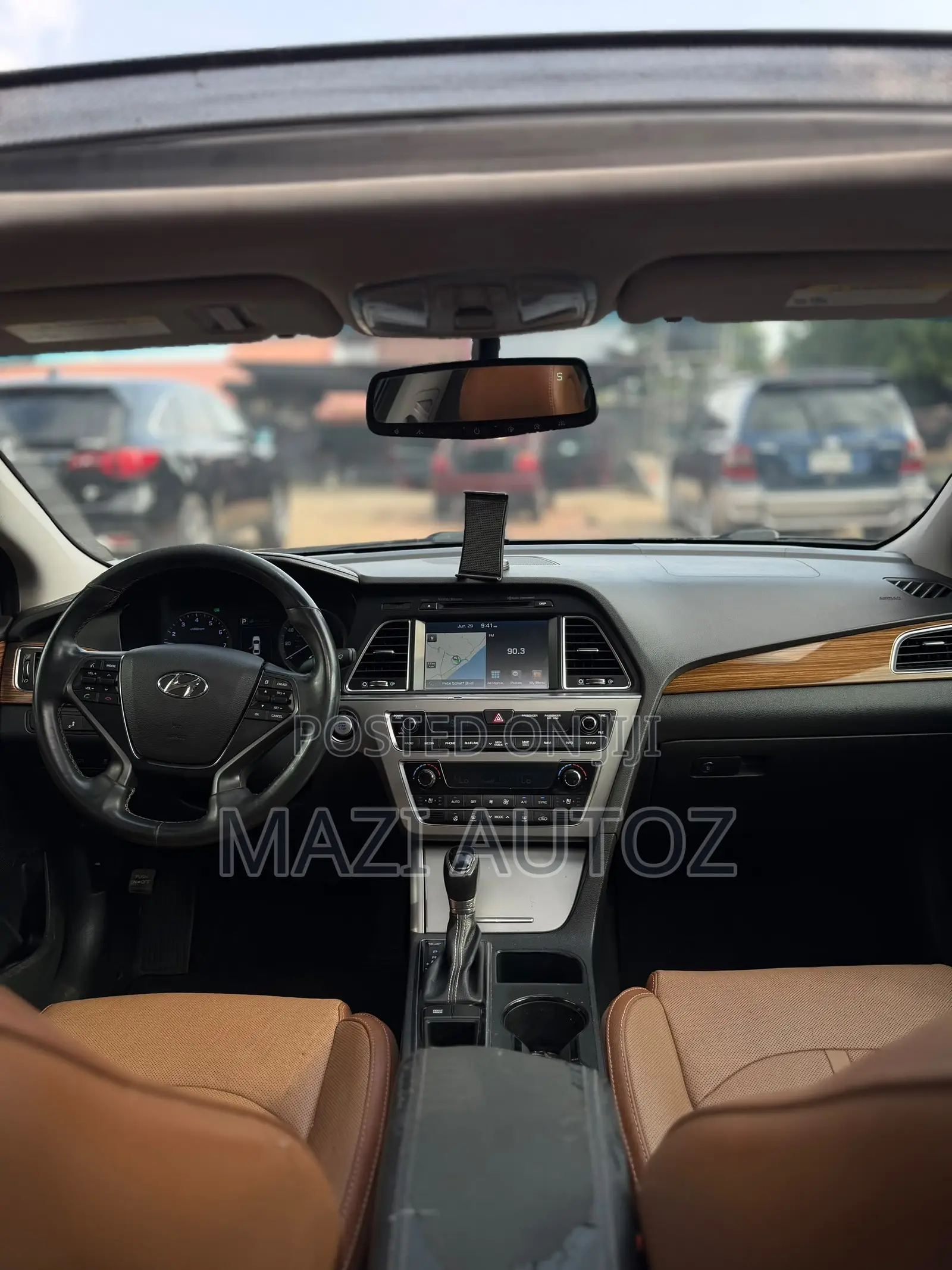 Hyundai Sonata 2015 Black