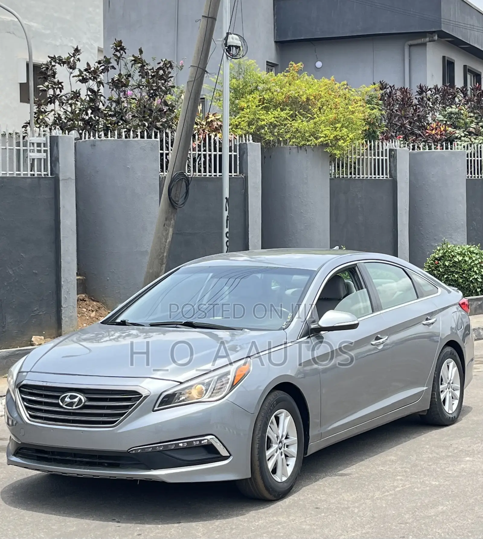 Hyundai Sonata 2015 Silver