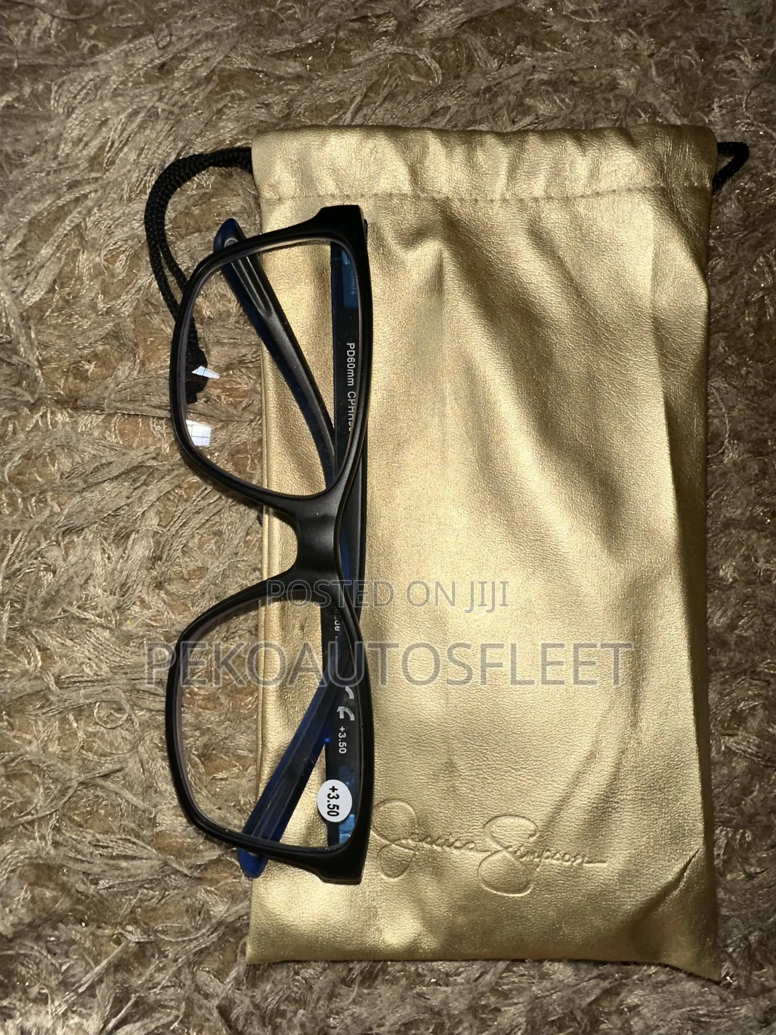 JESSICA SIMPSON +3.50 Magnification Strength. Reading Glasses