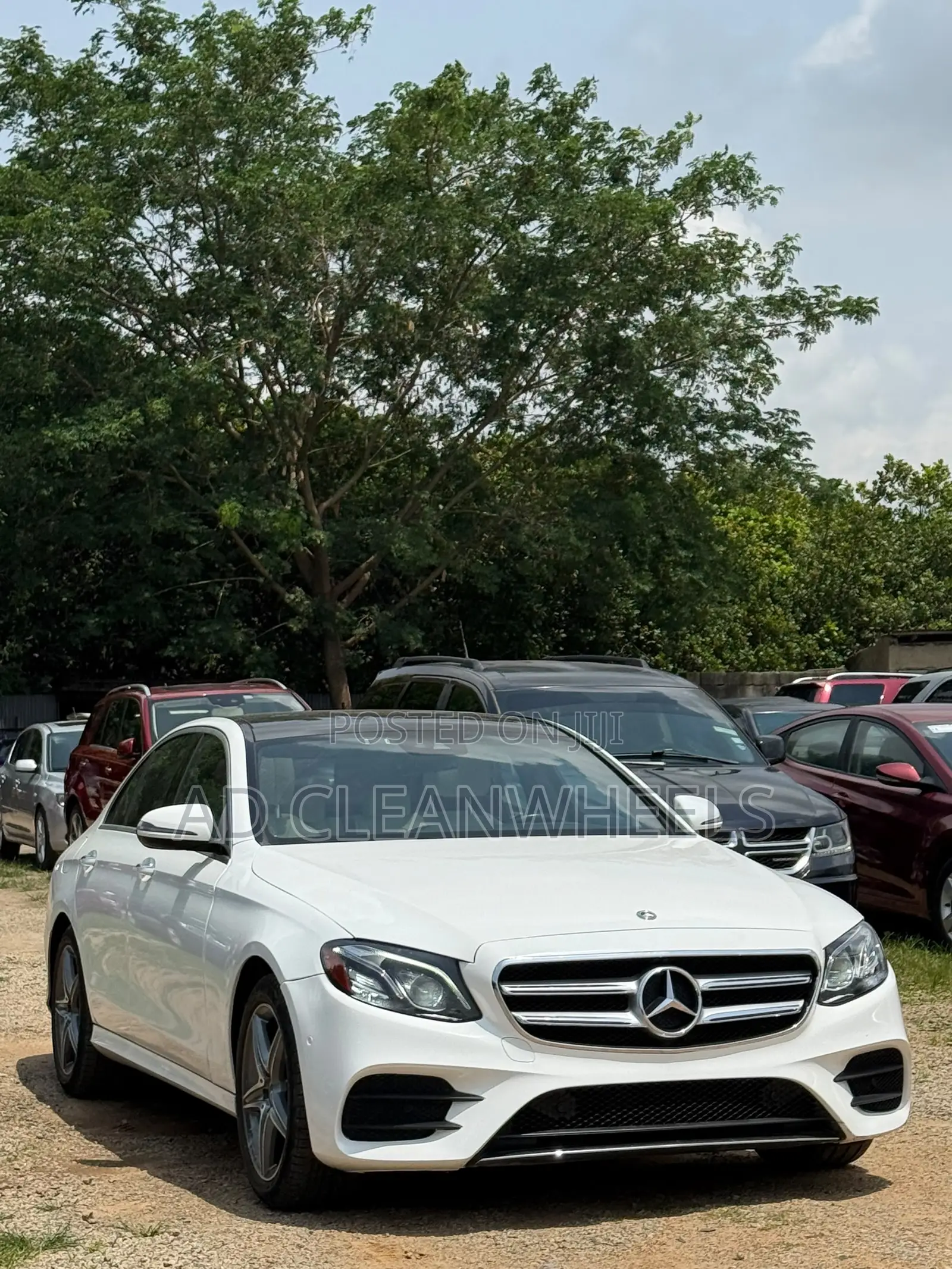 Mercedes-Benz E300 4Matic AWD Sedan (2.0L 4cyl 9A) 2017 White