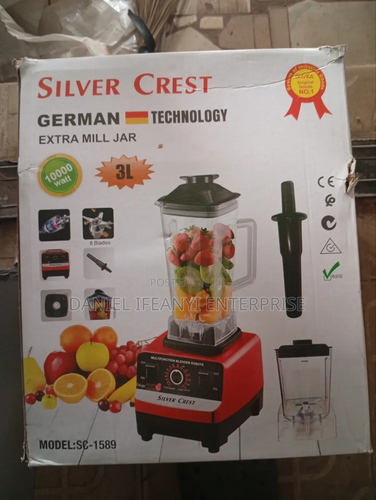 Silver Crest 3litre Electric Blender