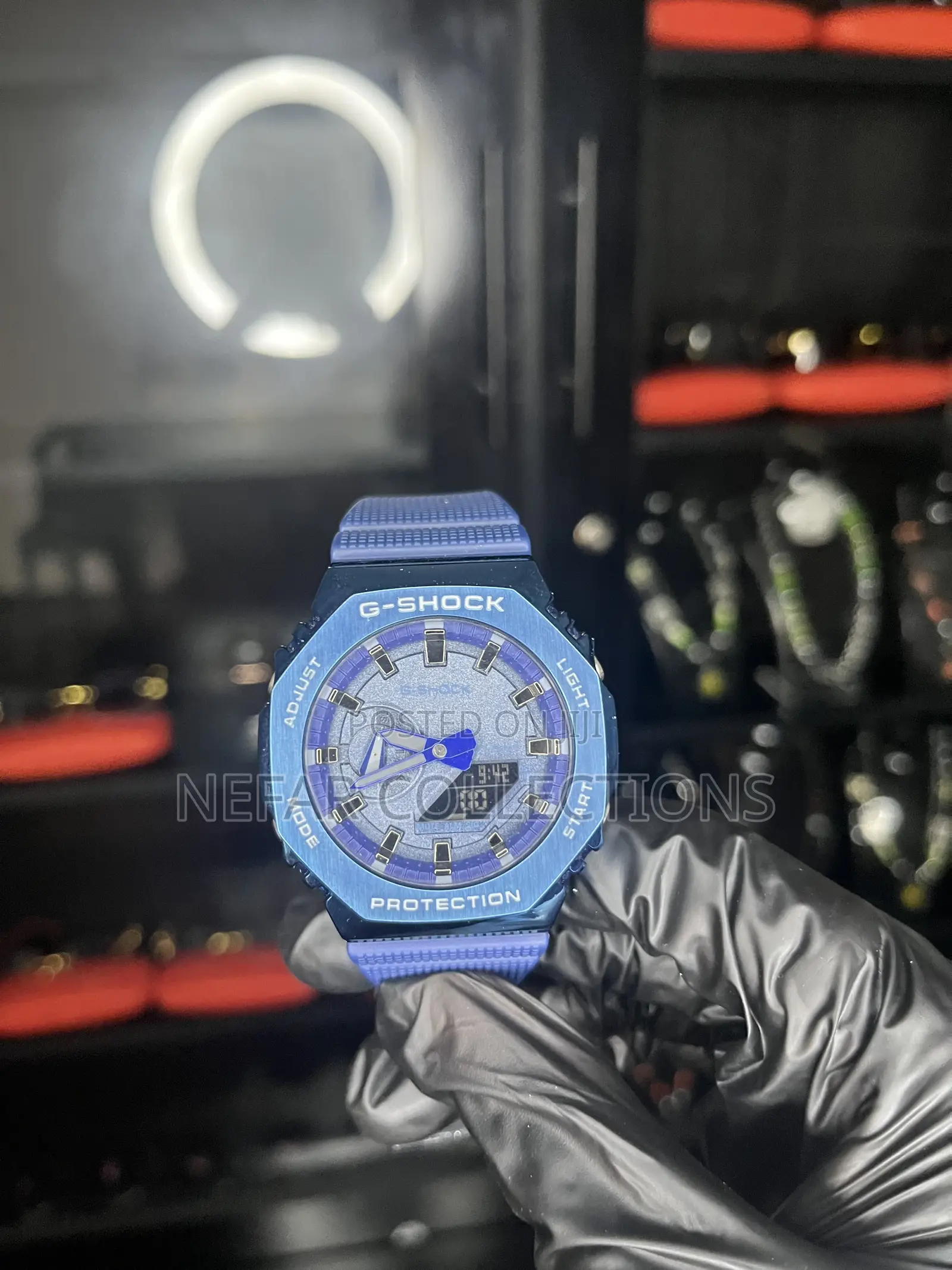 Original Casio G-Shock GA-2100 Wristwatch - Blue