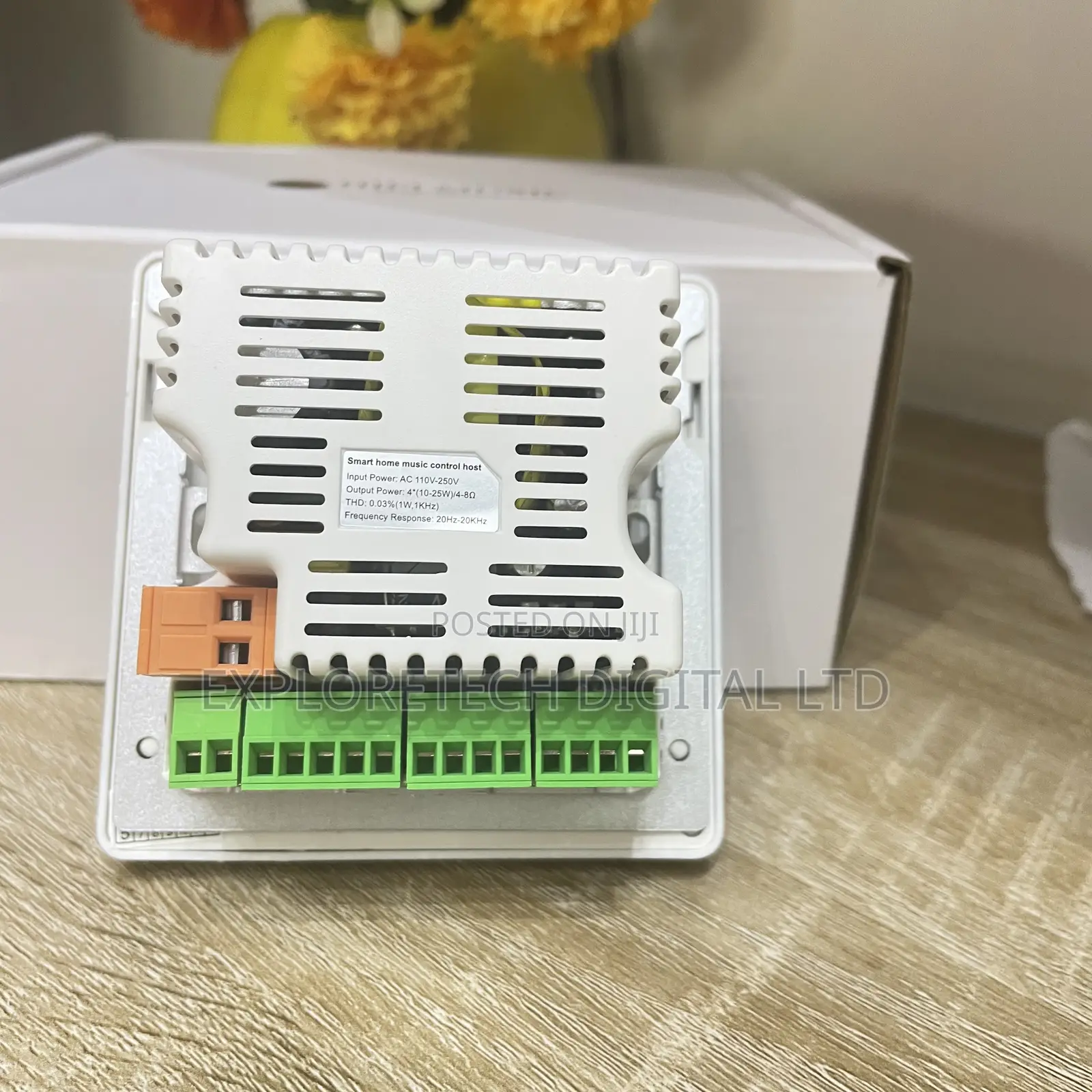 Soft Touch Bluetooth Wall Amplifier – Touch Key