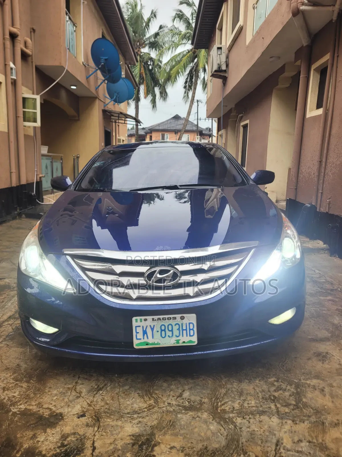 Hyundai Sonata 2012 Blue