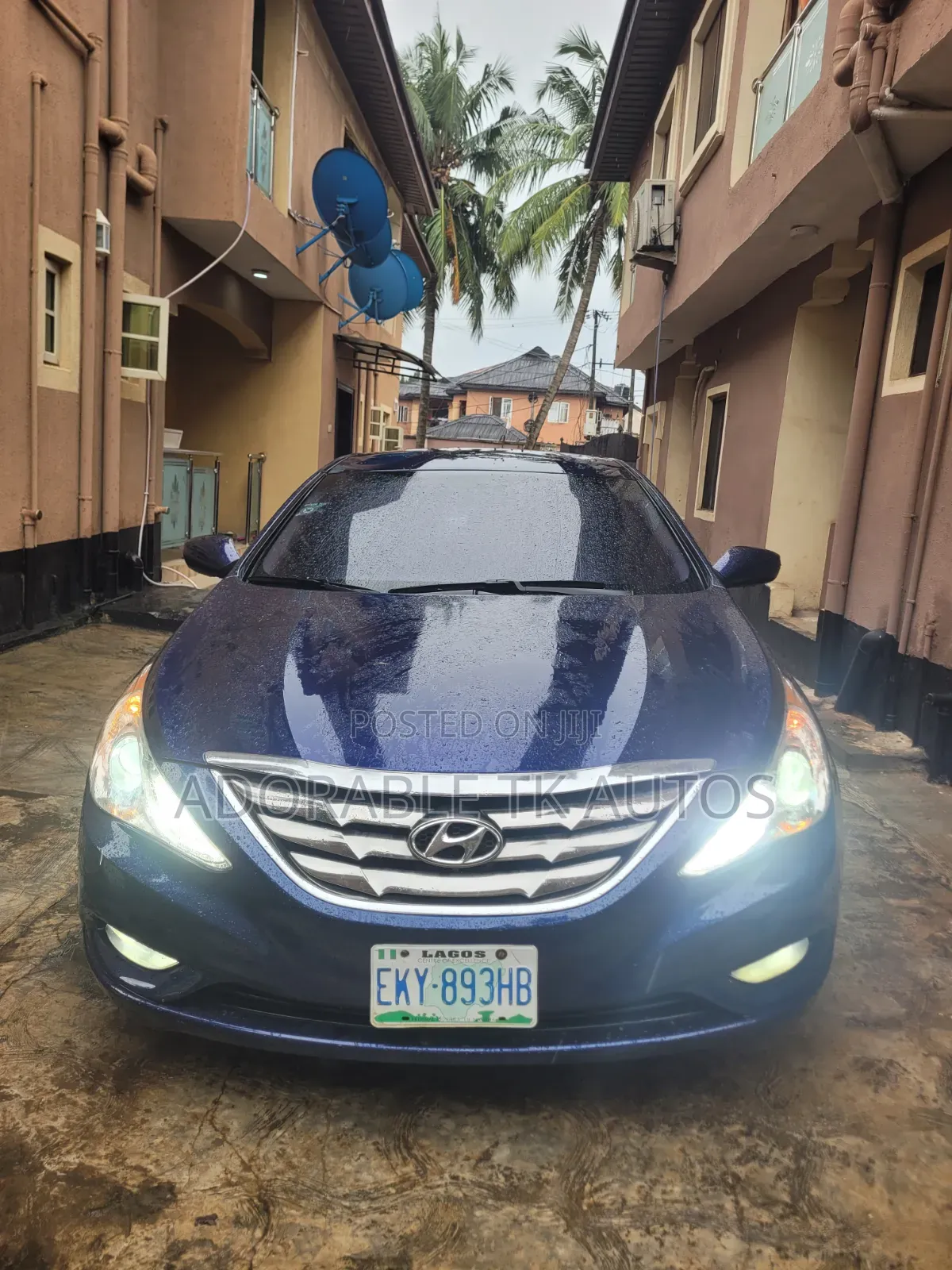 Hyundai Sonata 2012 Blue