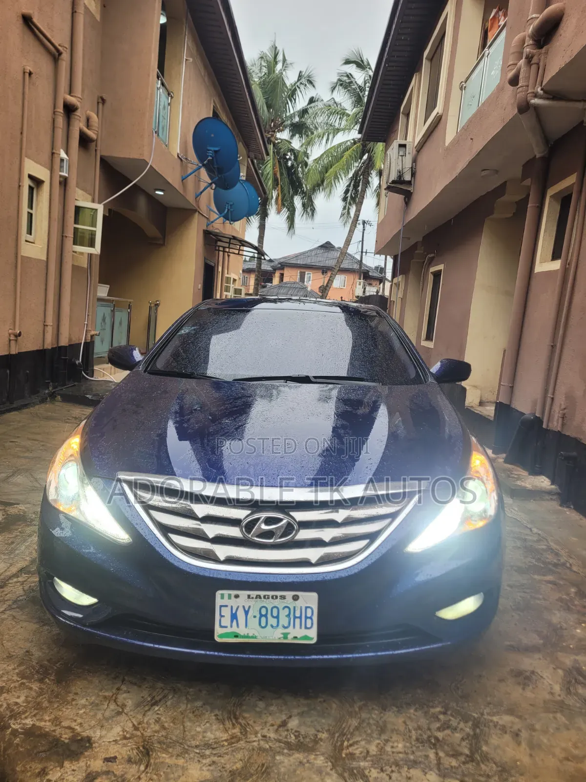 Hyundai Sonata 2012 Blue