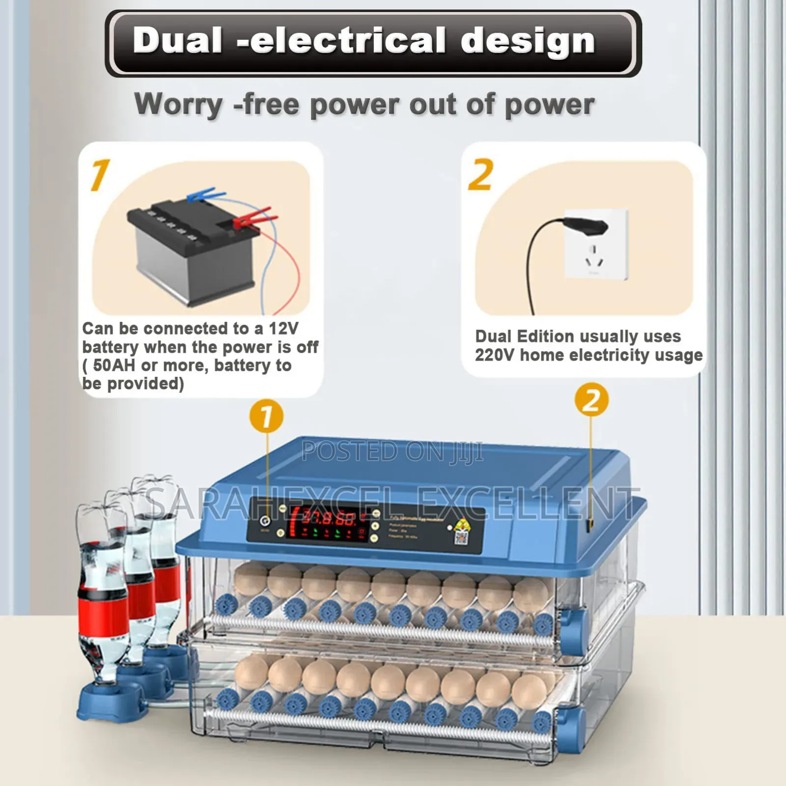 200 Capacity Eggs Incubator