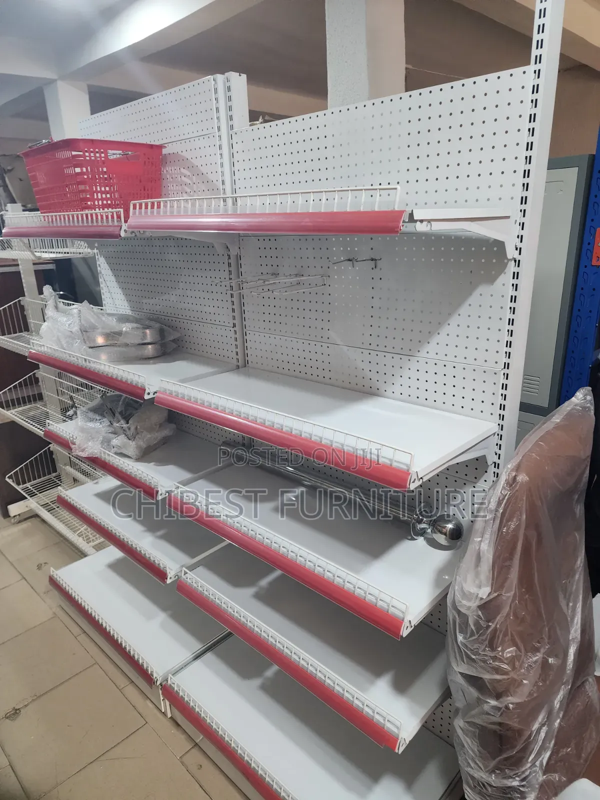 Imported High Quality Single Supermarket Shelf.
