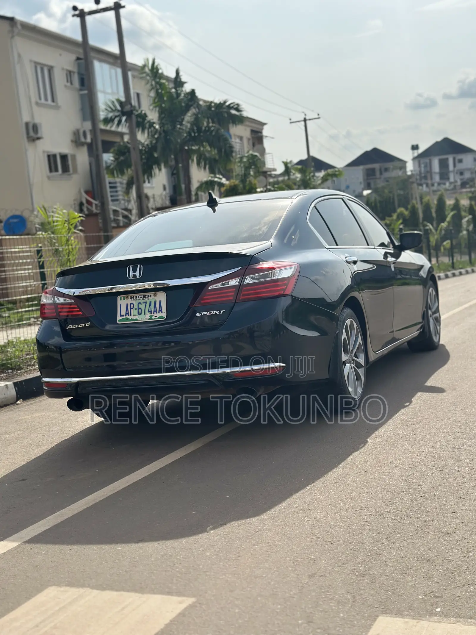 Honda Accord EX 4dr Sedan FWD (2.4L 4cyl 2A) 2016 Black
