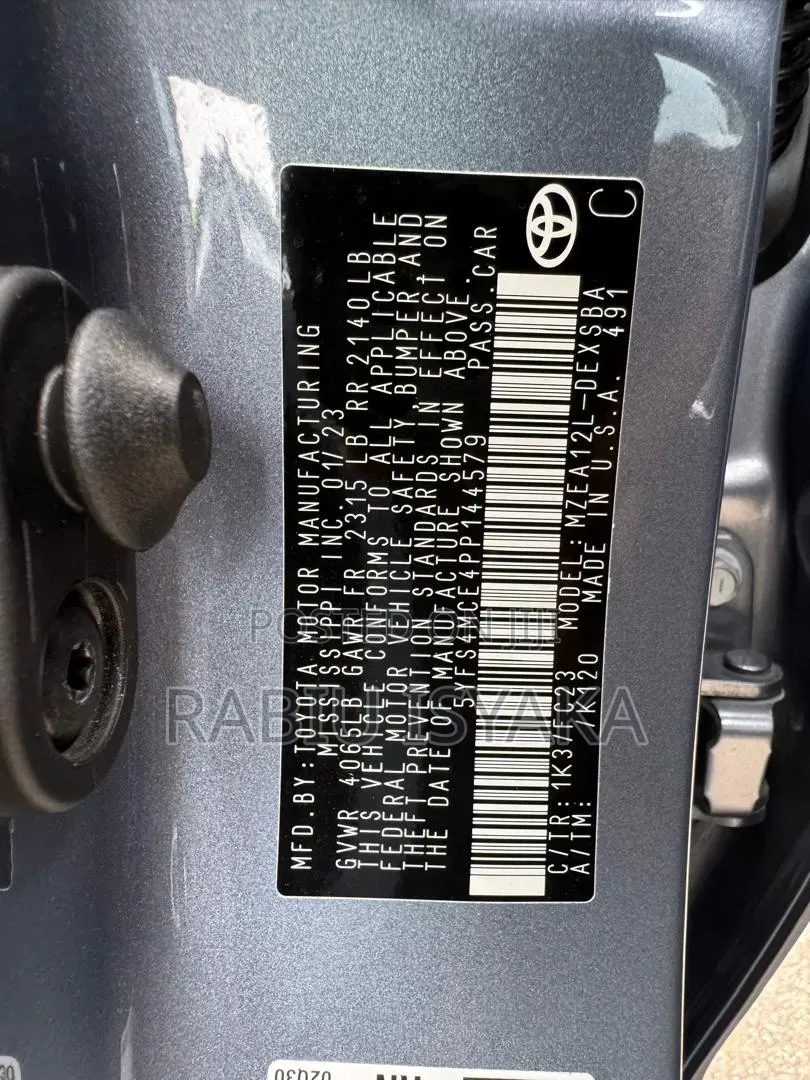 Toyota Corolla 2023 Gray