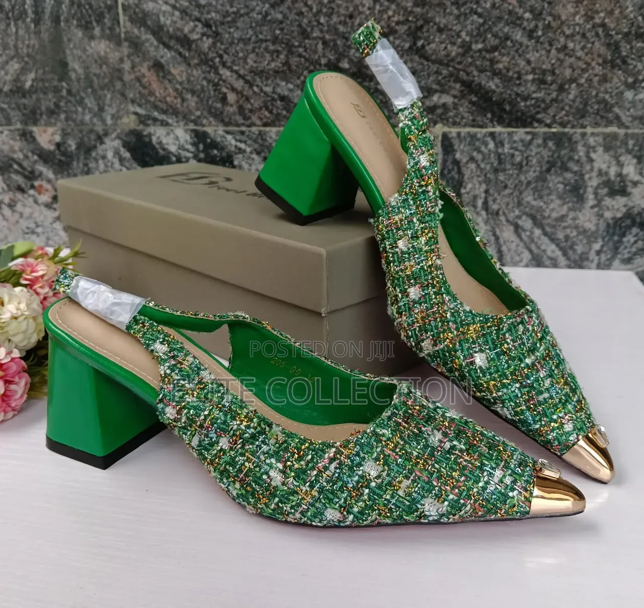 SLINGBACK SHOE LOW HEELS Size 38 to 44
Big Size Shoes Mrek