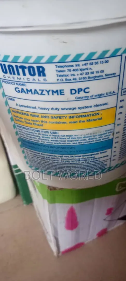 Gamazyme DPC a Powdered, Biologically Sewage System Cleaner 12kg