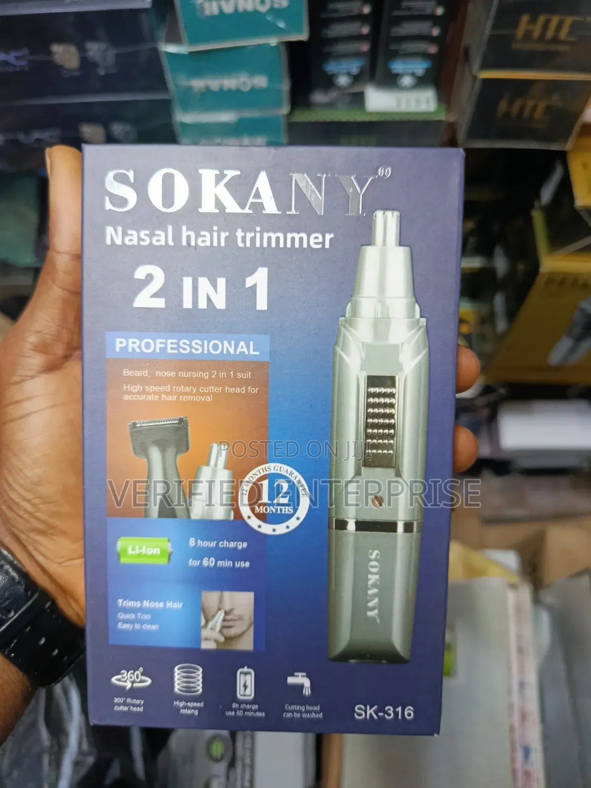 Sokany Nose Trimmer - 2 in 1
