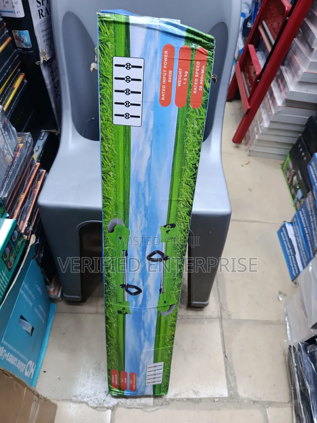 Rechargeable Grass Cutter With Tire
