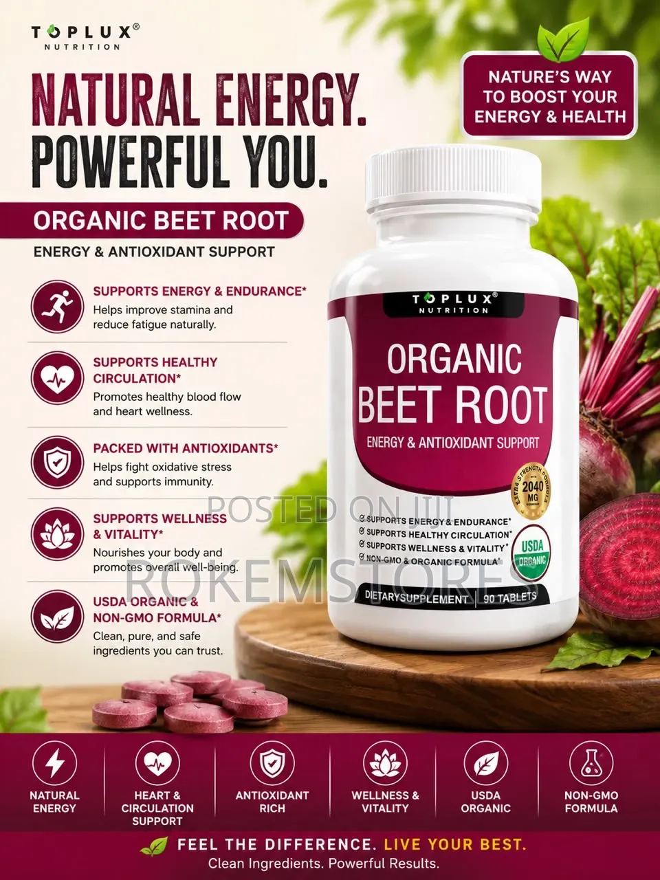 Organic Beet Root