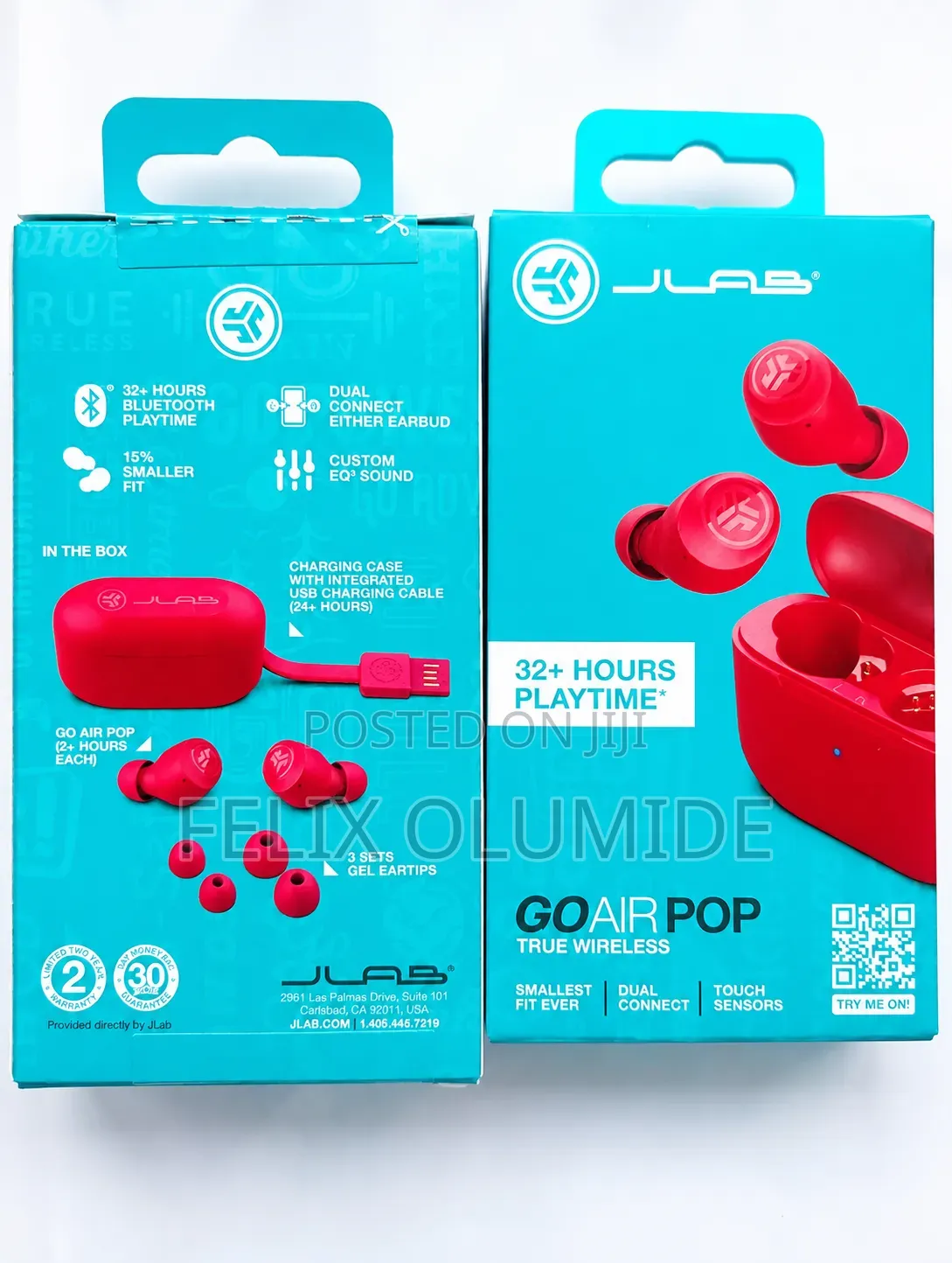 Jlab Go Air Pop Wireless Earbuds