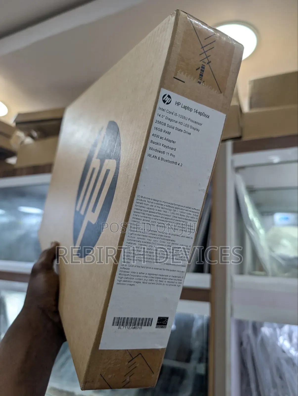 New Laptop HP 14S 16GB Intel Core i5 SSD 256GB
