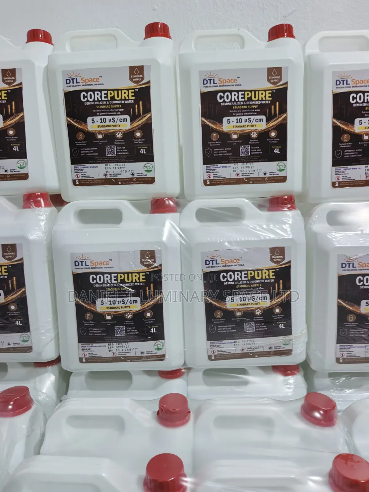 Distilled Water 4L