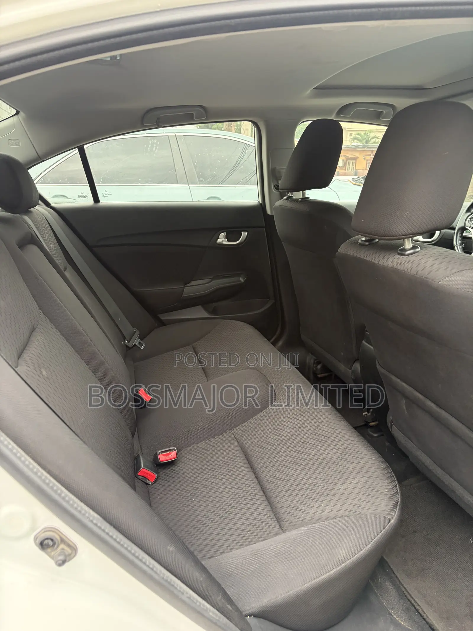 Honda Civic EX-L 4dr Sedan w/Nav (1.8L 4cyl CVT) 2014 White