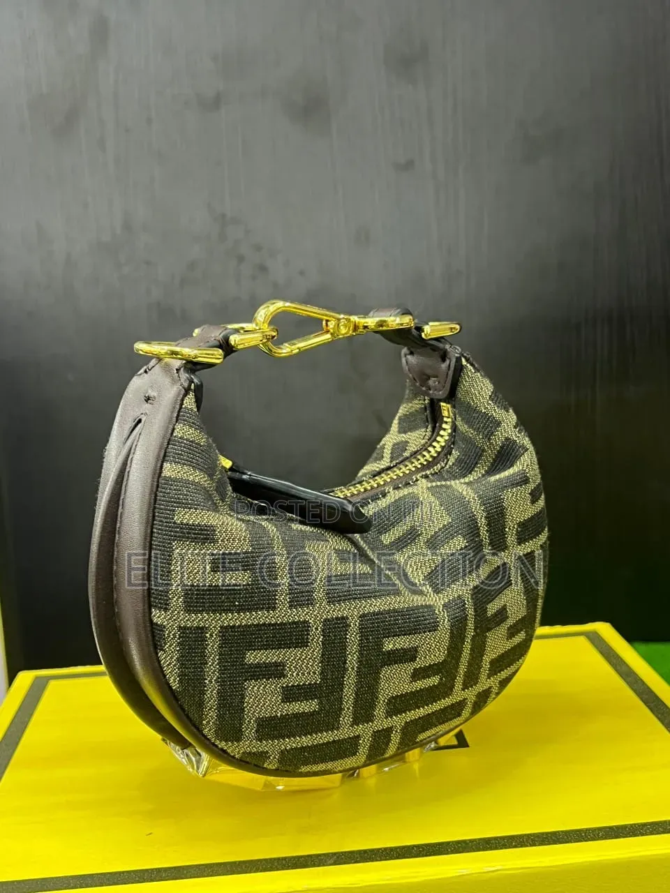 Fendi Roma Quality:- Luxury Gender:-Female Bag Size:-Small Full Box