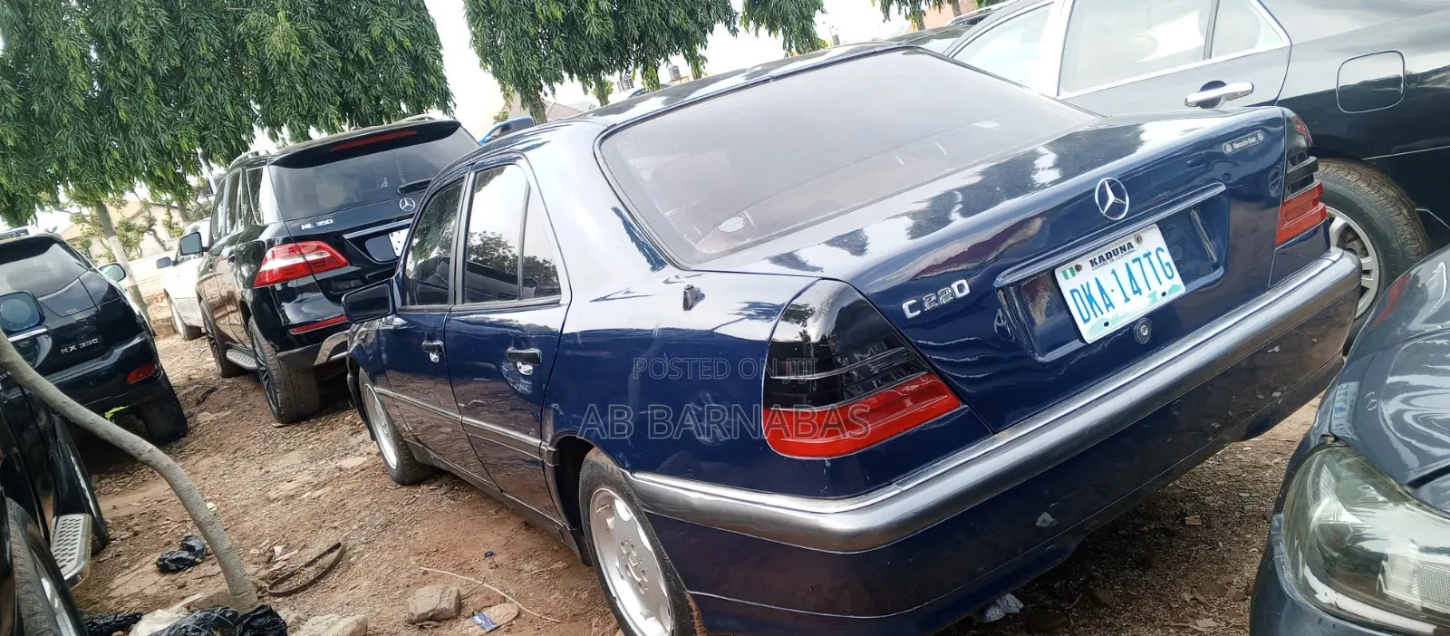 Mercedes-Benz C220 2005 Blue