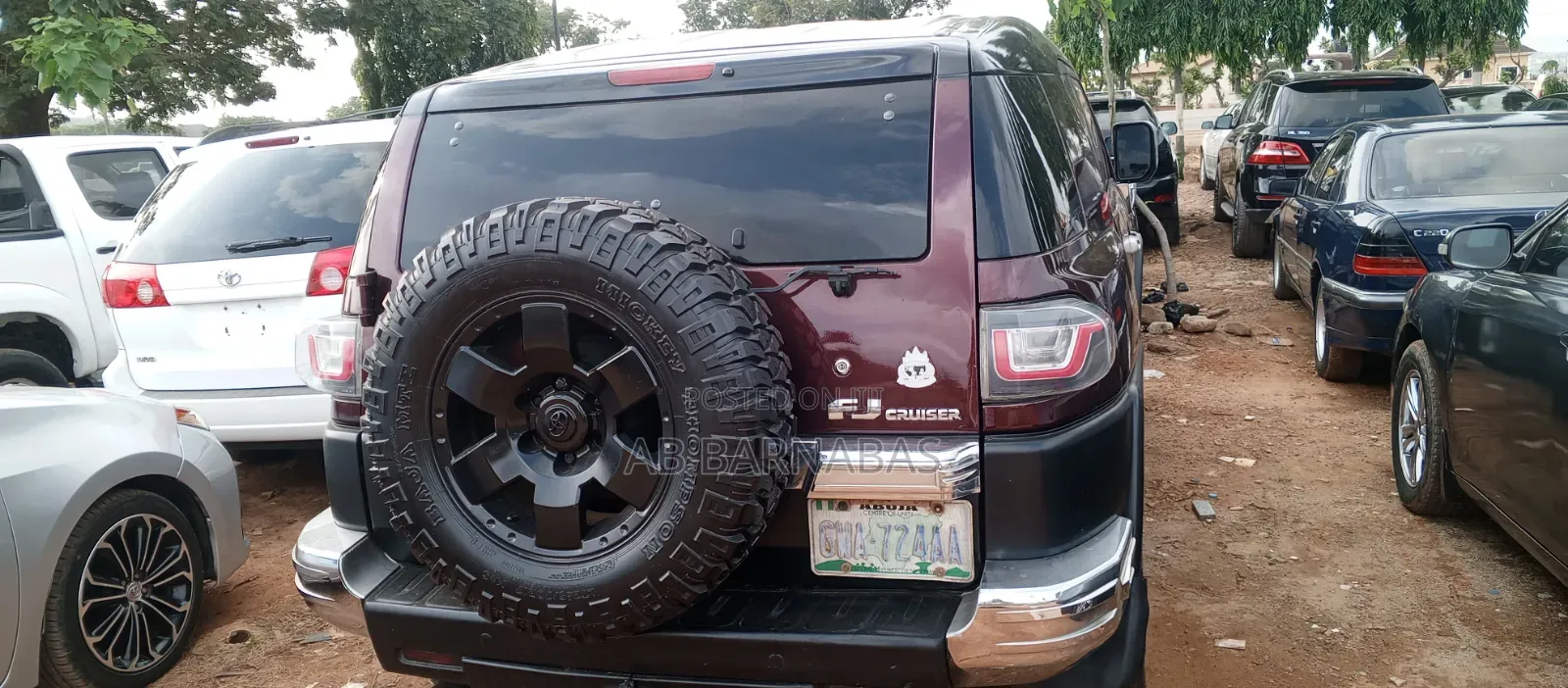 Toyota FJ Cruiser 2008 Maroon