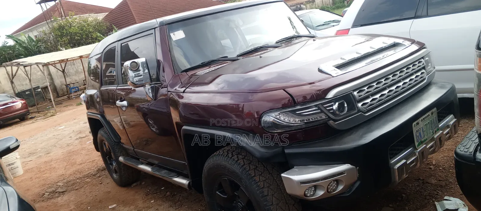 Toyota FJ Cruiser 2008 Maroon