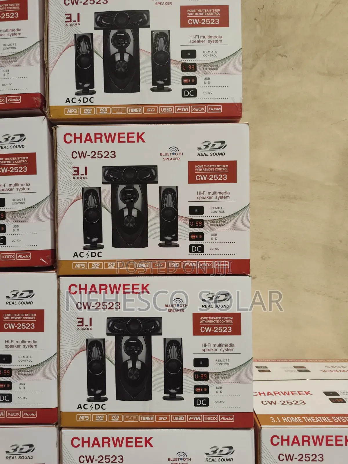 Premium Charweek Bluetooth Sound System – Loud, Clear Reliable