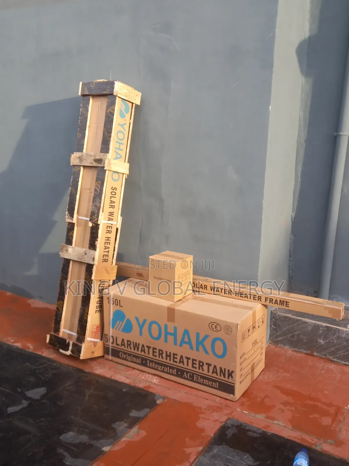 Yohako 150Liters Solar Waterheater Complete Set