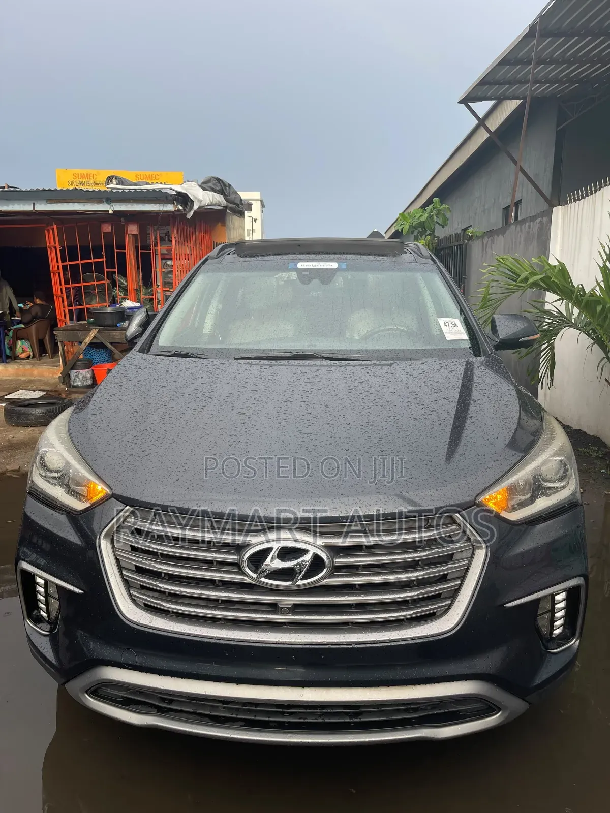 Hyundai Santa Fe 2017 Gray